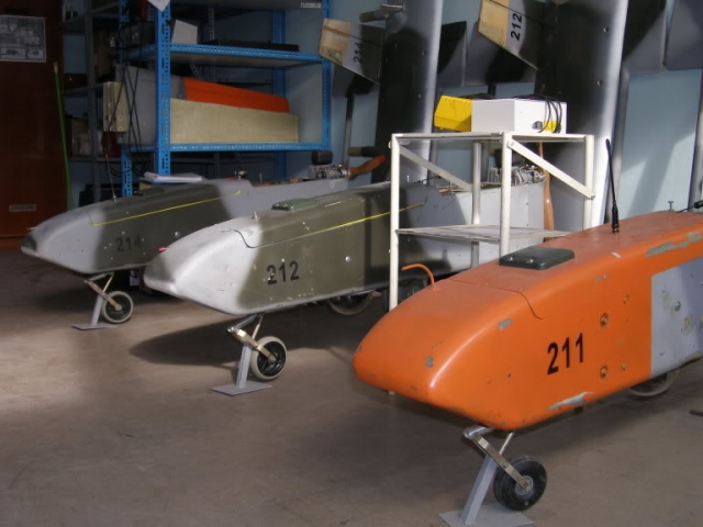 Skladiste sa starim modelima bespilotnih letjelica